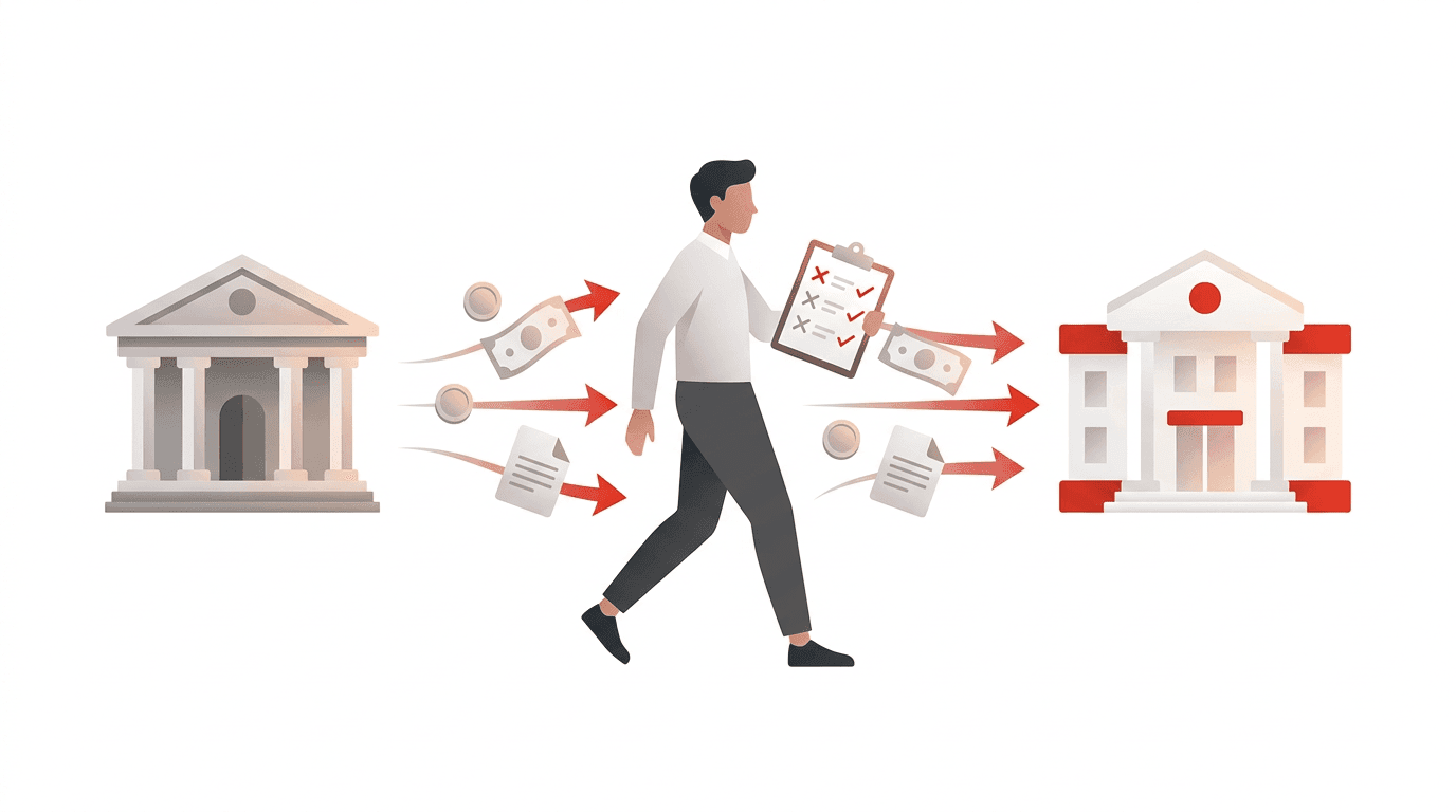 Changer de banque en Suisse: le guide (2026)