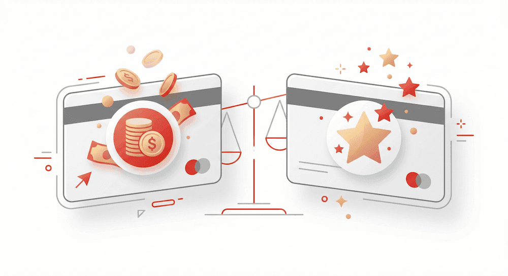 Cashback oder Punkte Kreditkarte Schweiz