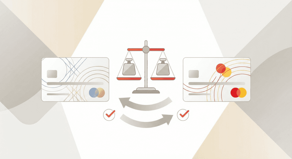 Visa oder Mastercard Schweiz: Der Vergleich