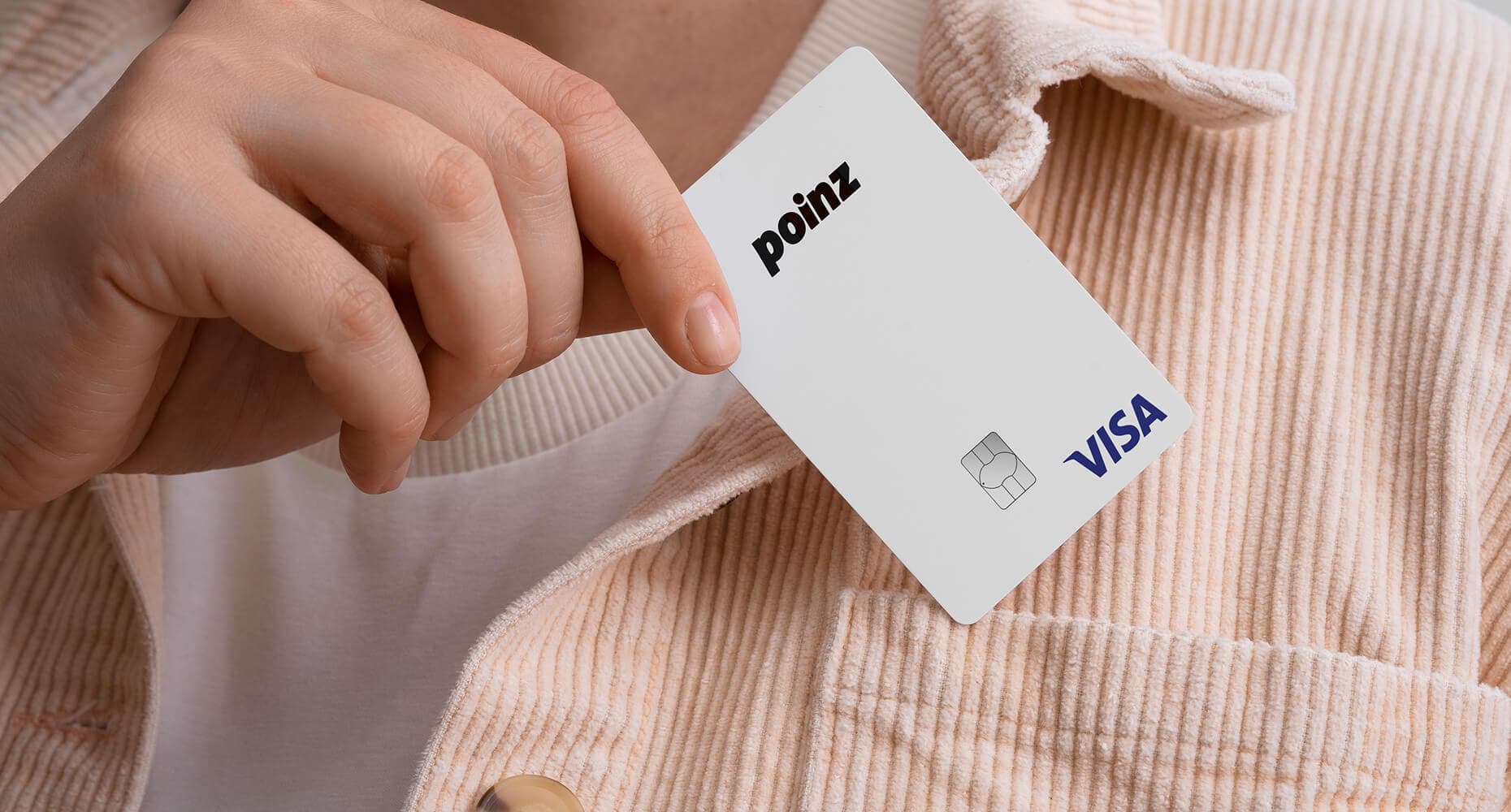 Poinz credit cards in everyday use