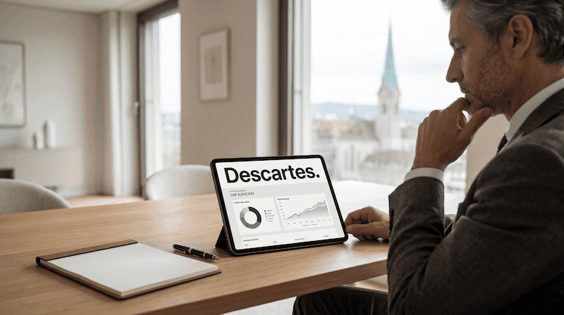 Descartes : entre l'app et la banque