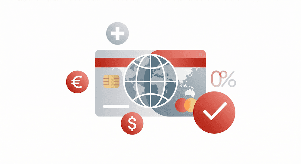 Carta di credito senza commissioni cambio (CH)
